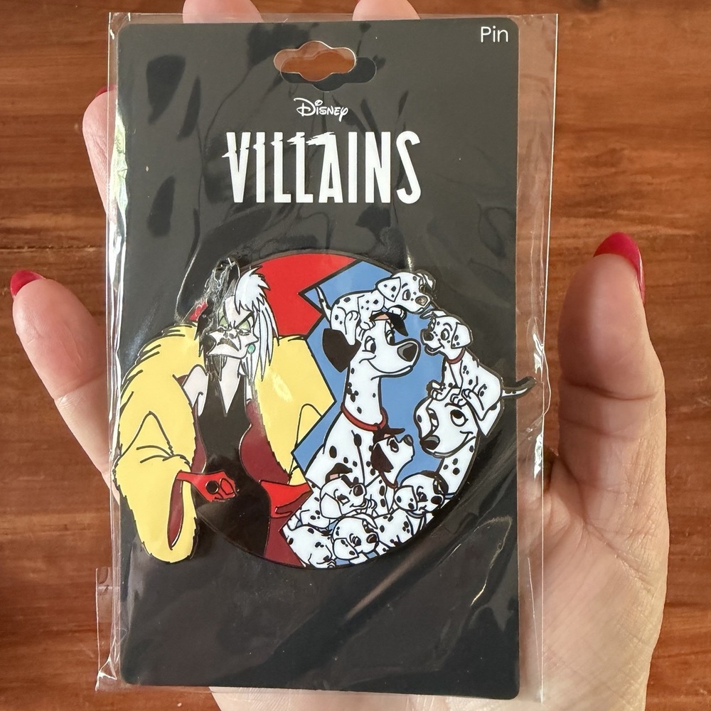 Neon Tuesday LE 101 Dalmatians Cruela Disney Pin